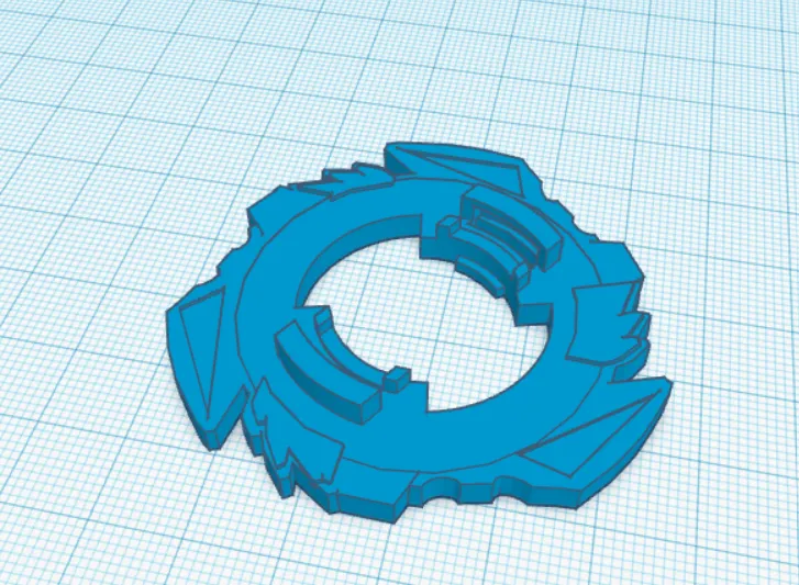 Beyblade Victory Valkyrie Plastic gen attack ring