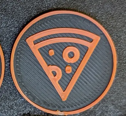 1€ Shopping Cart Coin - Pizza