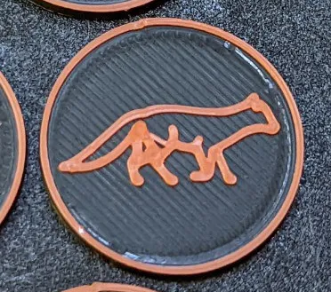1€ Shopping Cart Coin - Fox