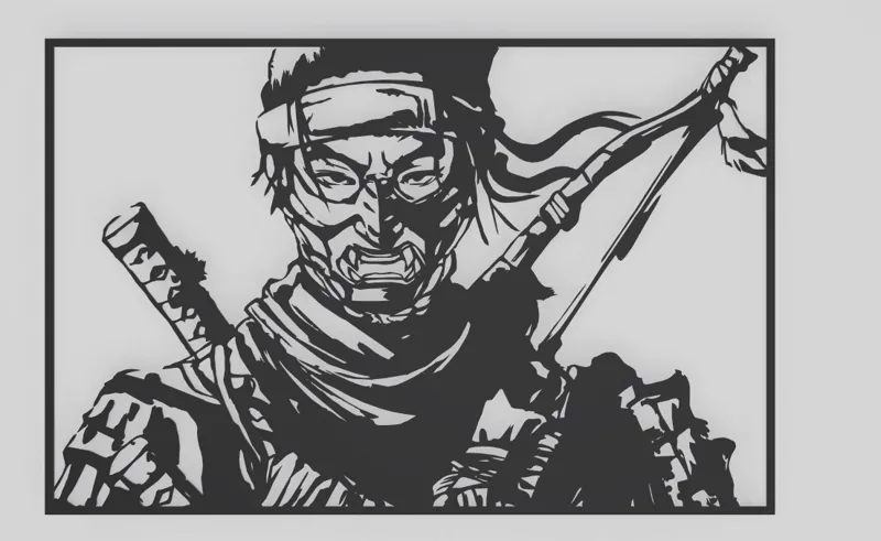 Ghost of Tsushima Wall art
