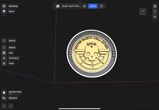 Hell diver coin 