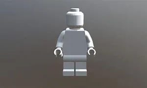 brick minifigure