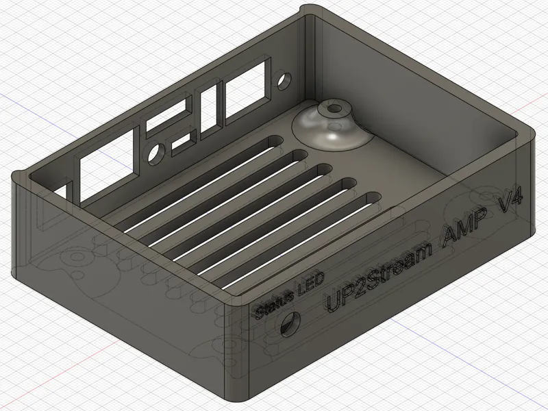 ARYLIC/UP2STREAM AMP V4 Case