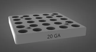 20 Gauge Stackable Reloading Tray/Block (25)
