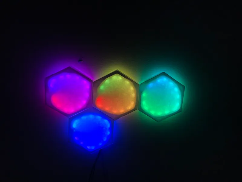 DIY Nanoleaf hexagons V1