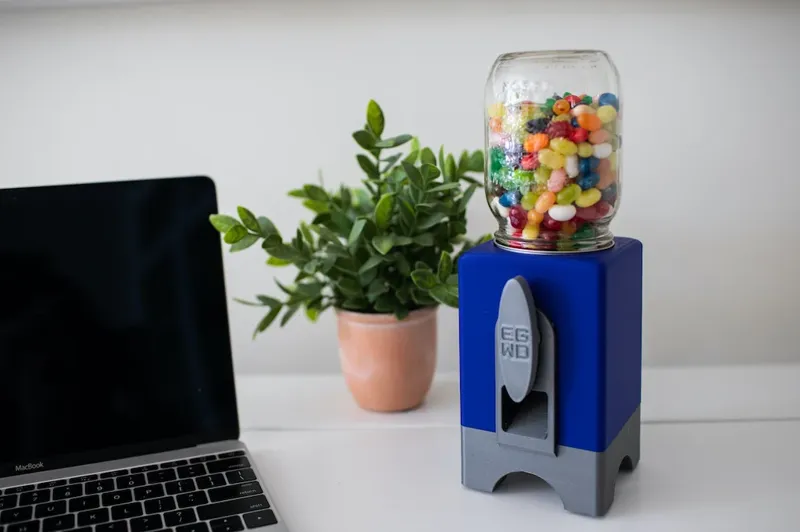 Mason Jar Candy Dispenser ( 3mf / STL )