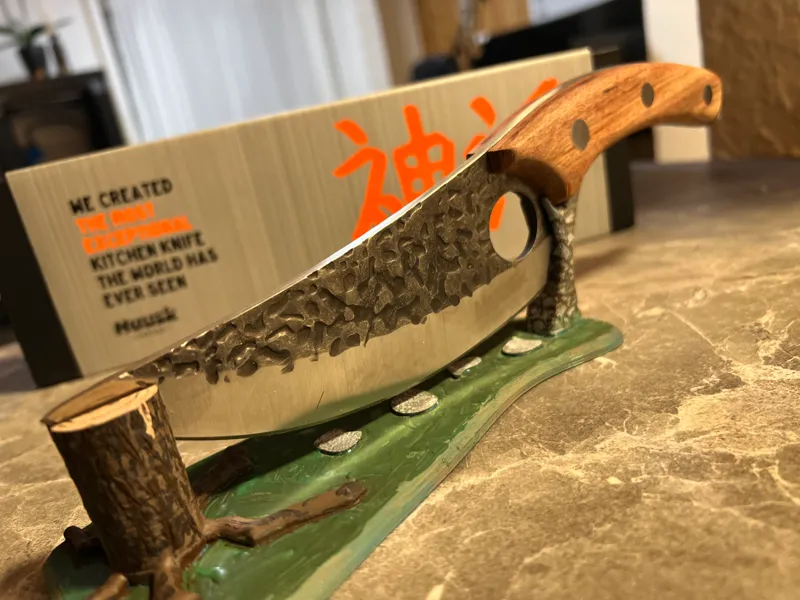Knifeblock for japanese Huusk kitchen knife