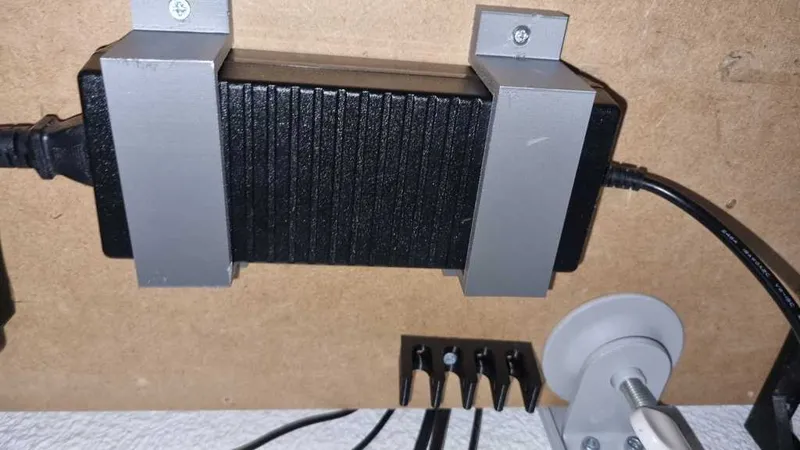 12V PSU under table mount
