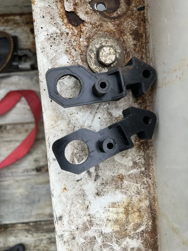 Delta tool box latch
