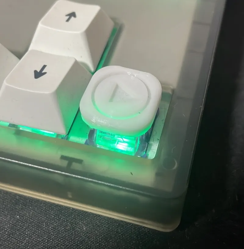 Play/Pause Keycap