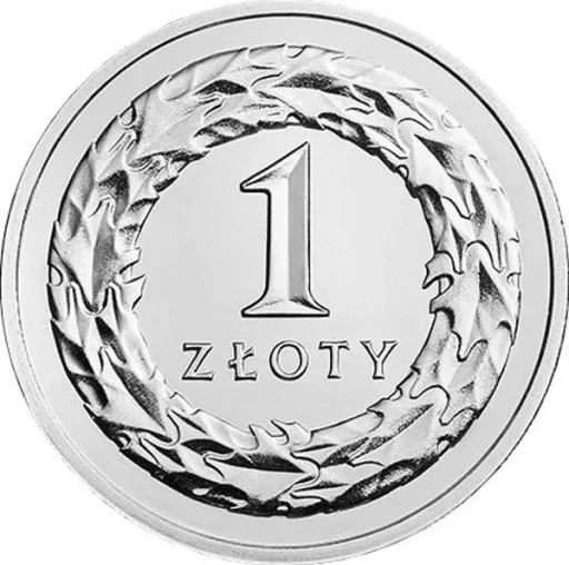 Polish 1 zloty coin 