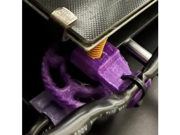 (8mm Spring) Anycubic i3 Mega 3.8mm and 4mm Hotbed Cable Holder