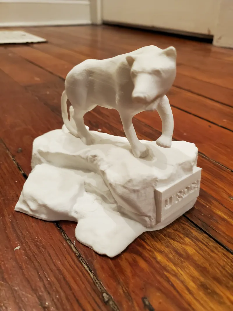 Roc The Panther Statue