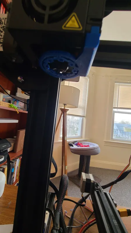 Ender 3 Part Fan Duct Ring | Improved Bolt Hole