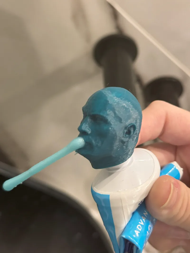 The Rock ToothPaste Giver