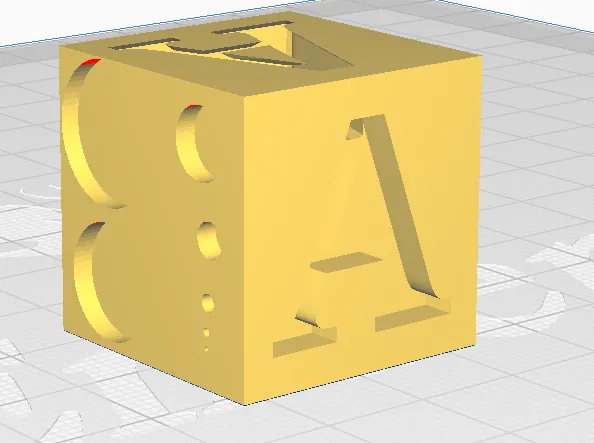 Calibration Cube Test Cube Printer Test