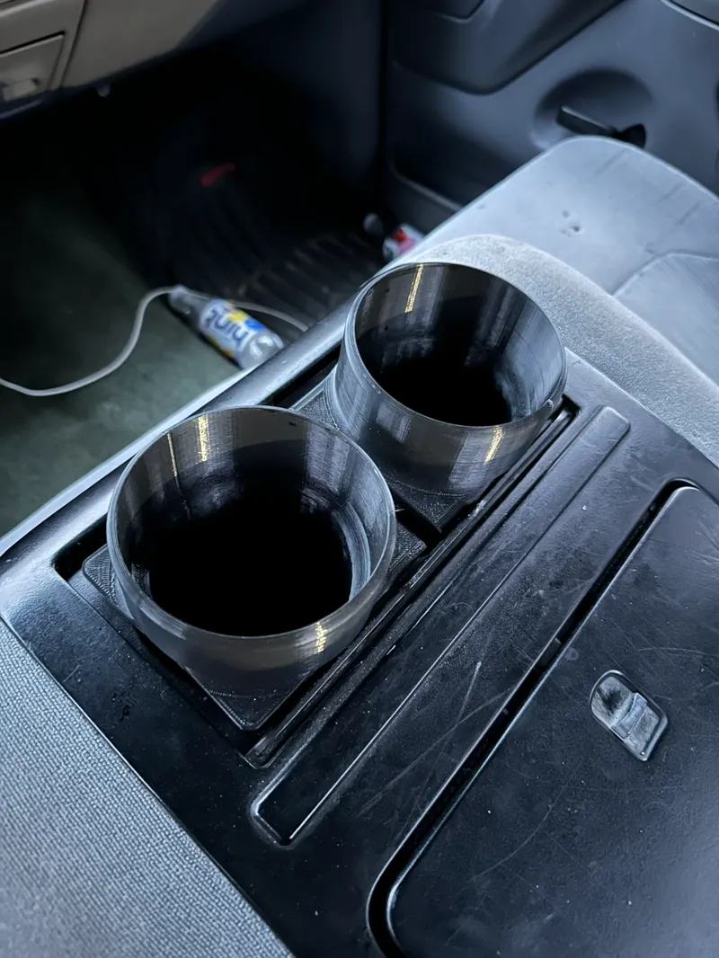 F-150 cup holder extensions
