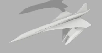 Concorde Model 1:200 scale