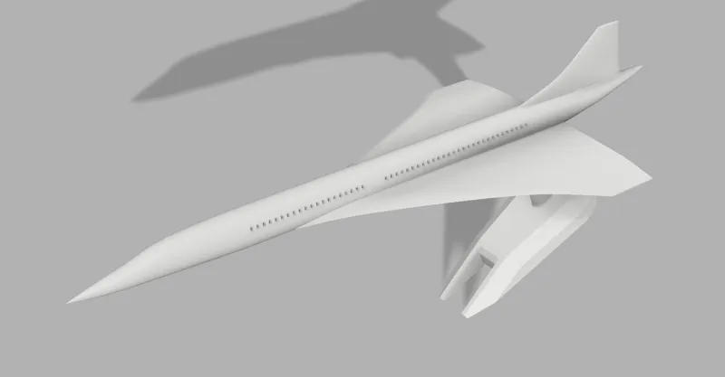 Concorde Model 1:200 scale