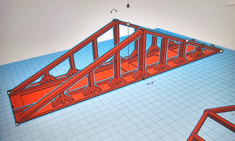 Bridge for model trains