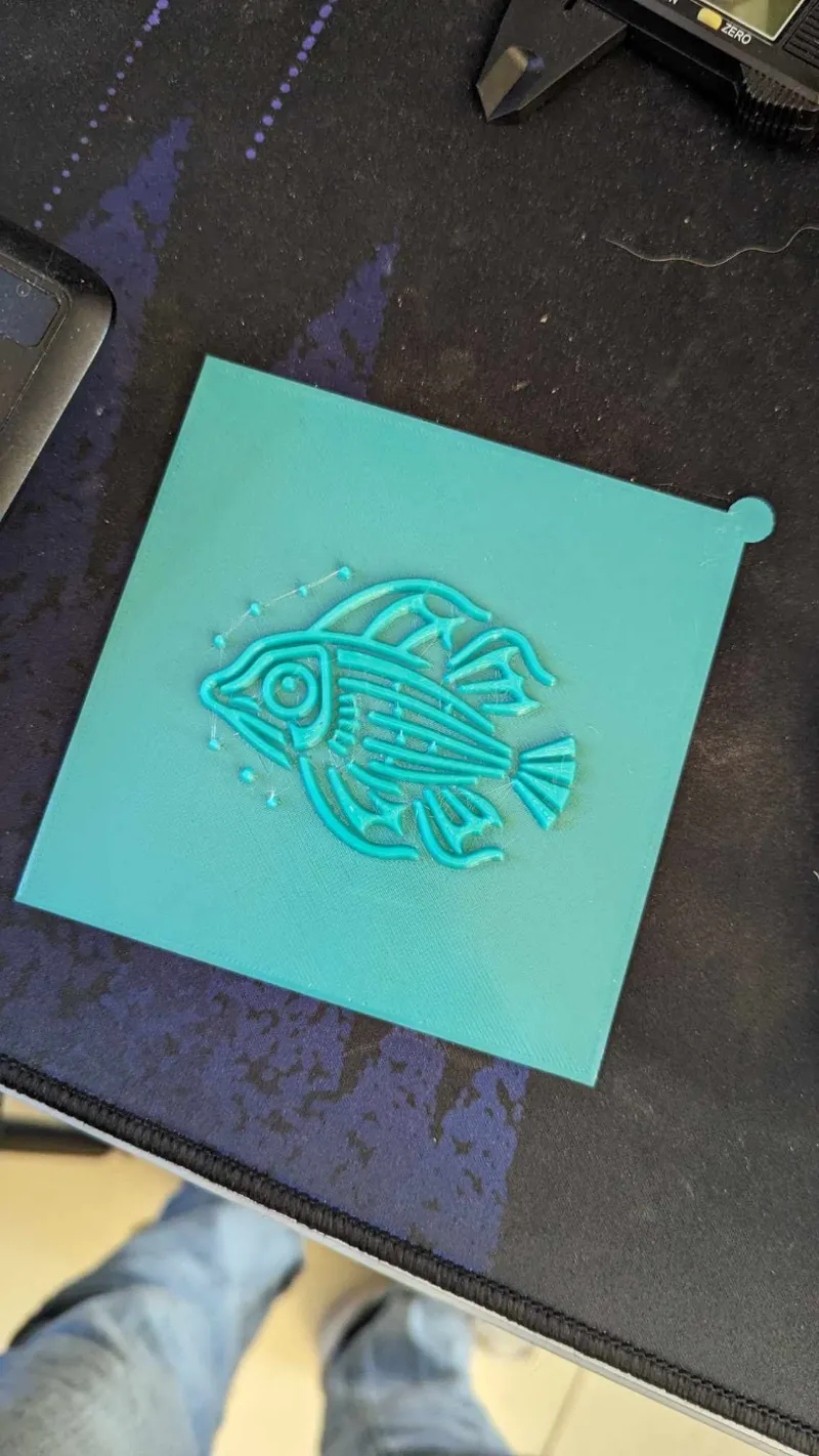 Glow in the dark lanternfish 