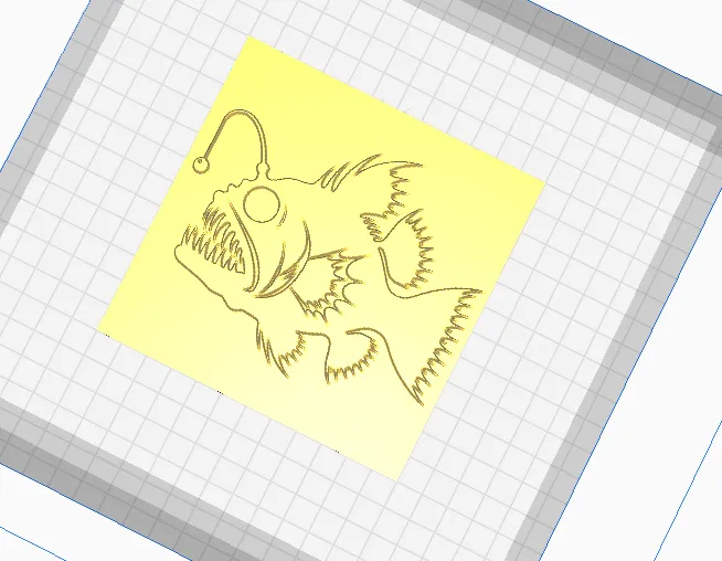 Glow in the dark Anglerfish