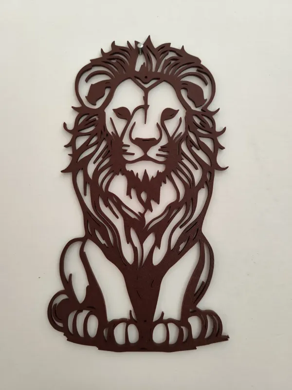 Décoration murale lion