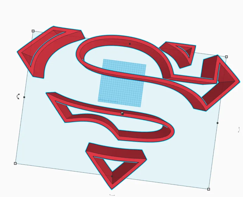 Superman Logo Shelf