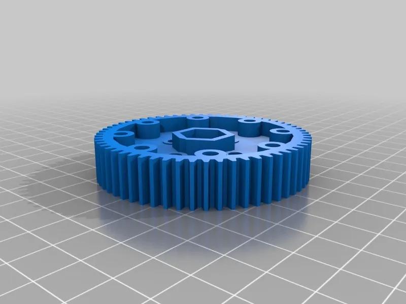 VEX Robotics Modified 60Tooth Gear for 1/4" Threaded Rod