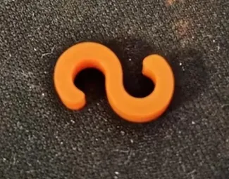 拓竹进料管和喷头线的卡扣