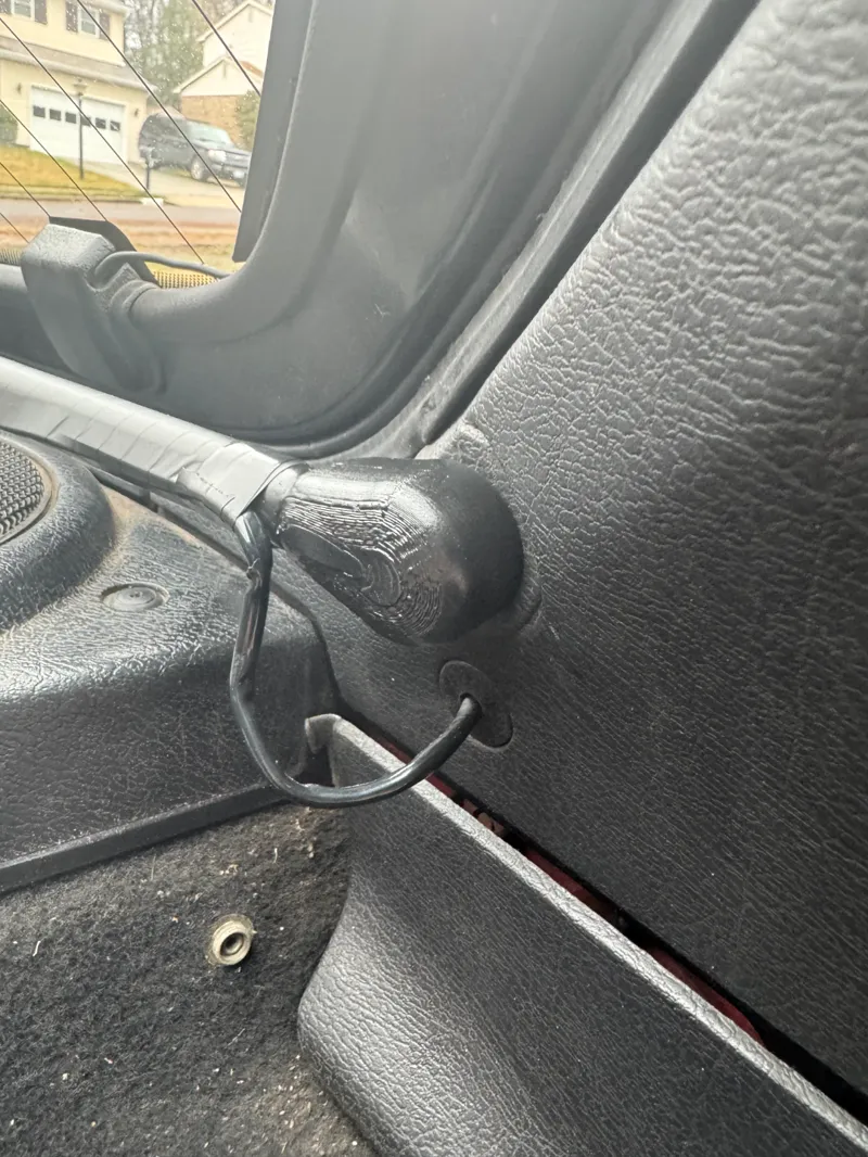 Hatch interior cap