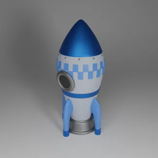 Stylized Rocket