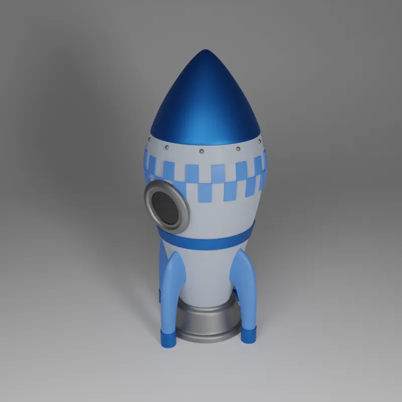 Stylized Rocket