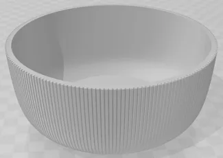 Vertical Spiral Bowl