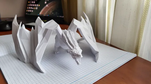 Dragon low poly