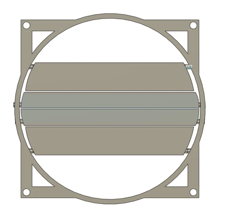 120mm fan flaps