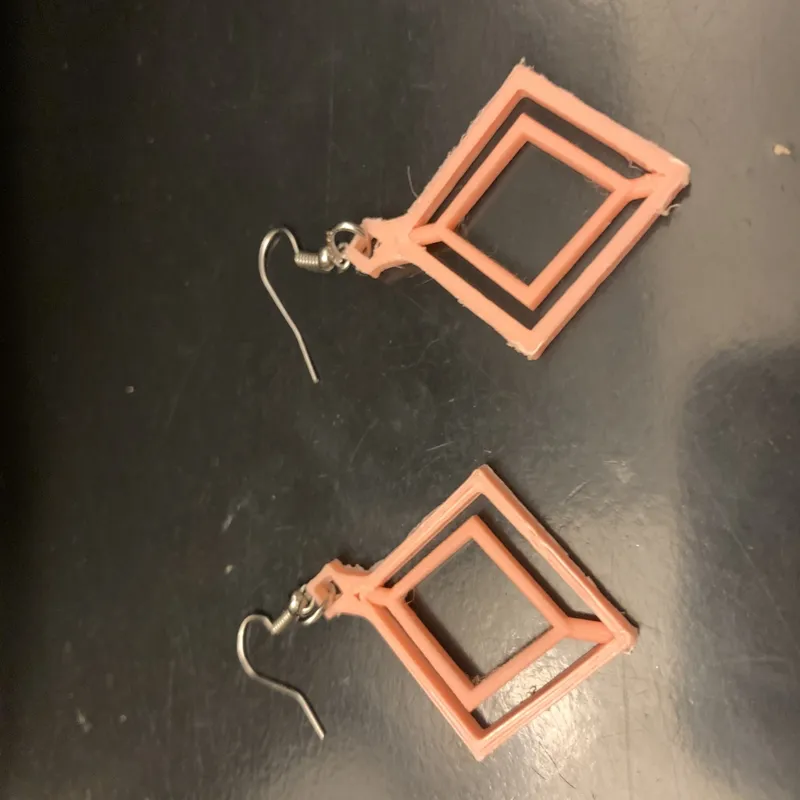 Gyroscopic Earring 