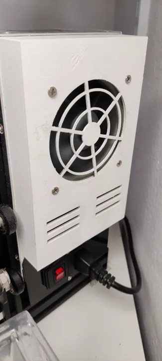 Creality Ender 3 PSU Cover for 80mm Fan