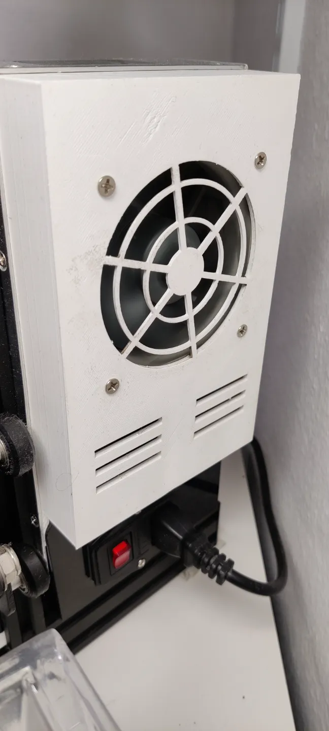Creality Ender 3 PSU Cover for 80mm Fan