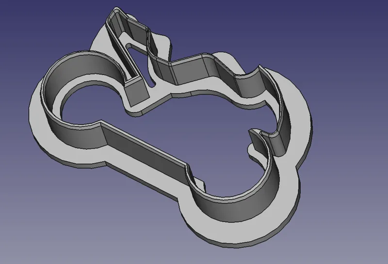 Motorcycle Cookie cutter
