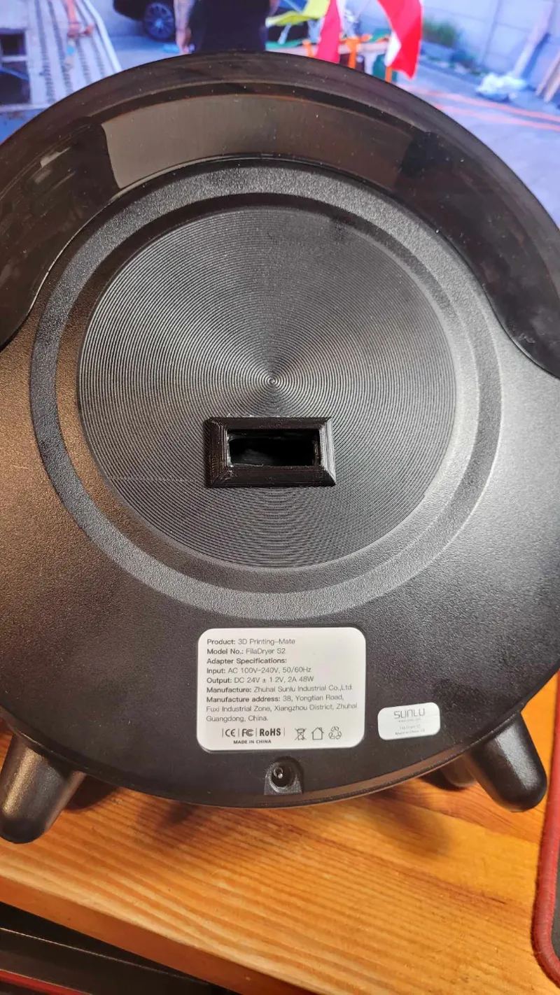 Sunlu FilaDryer S2 fan mod