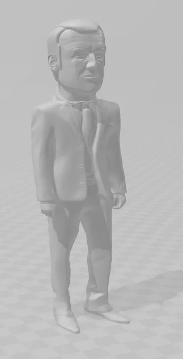 Macron statue for Board Games