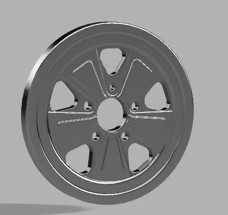 Porsche fuchs rims Shopping Cart Coin