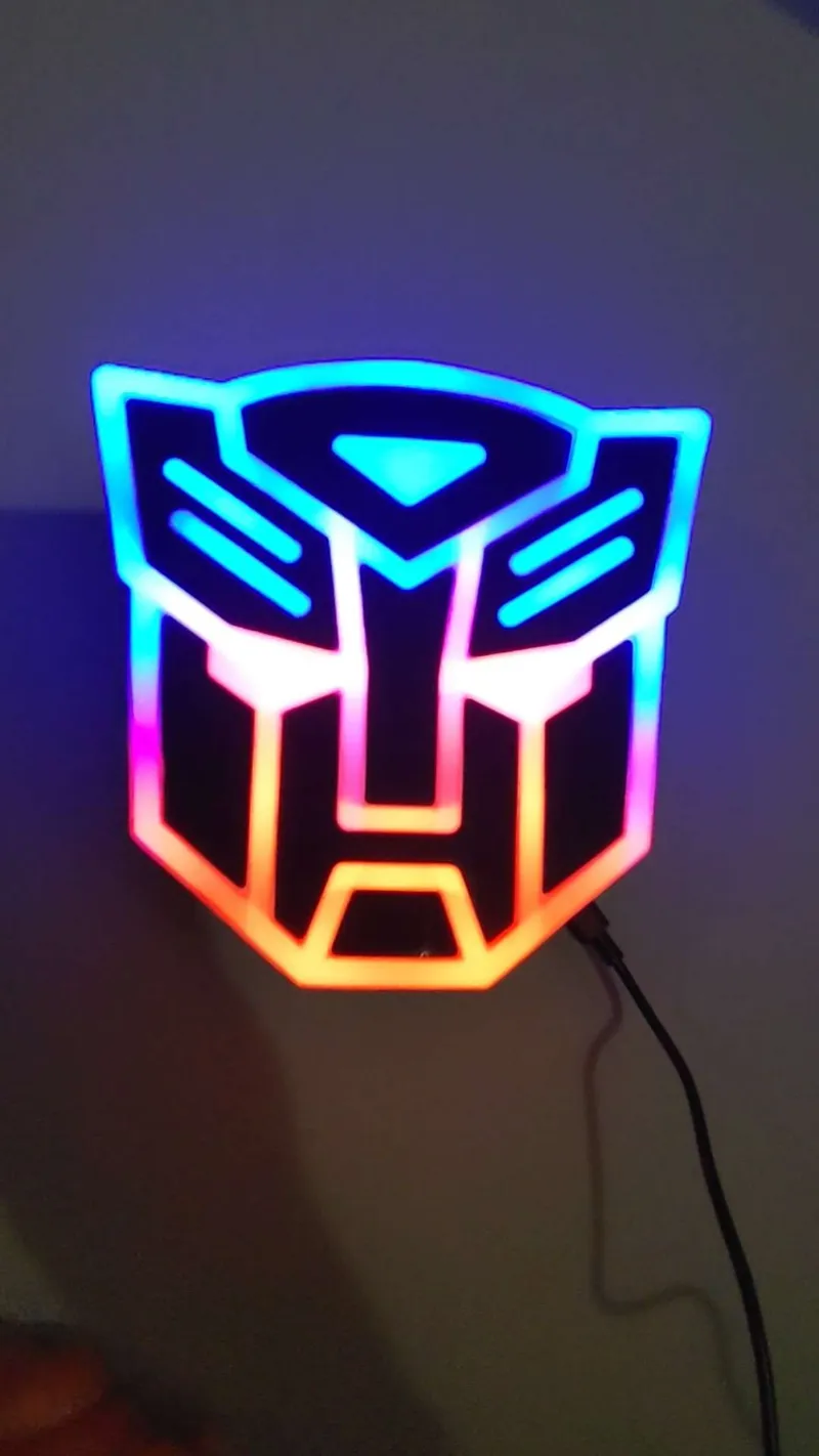 Transformers Autobot Led sign
