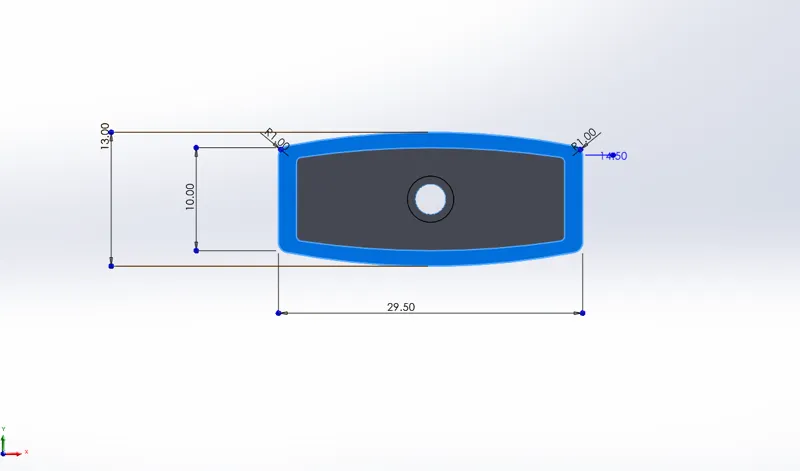 Window blind end caps