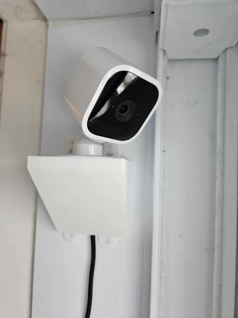 Amazon Blink Mini wall mount.