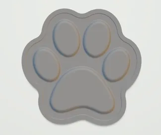 Cat Paw bath bomb mold