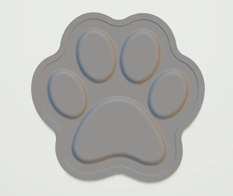 Cat Paw bath bomb mold