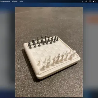 Mini Portable Chess Set
