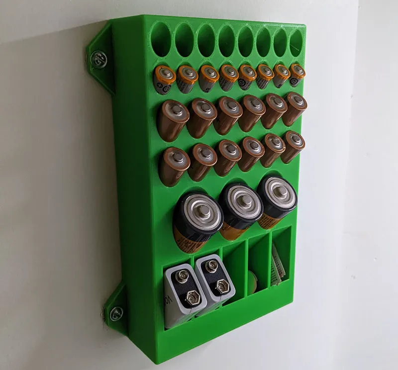 Battery wall storage